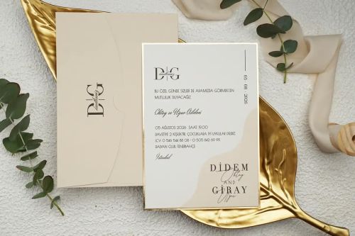 GOLD EKONOM DAVETİYELER
