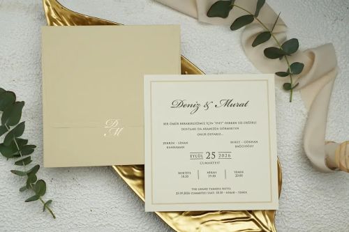 GOLD EKONOM DAVETİYELER