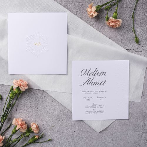 STY-10376 GOLD STAYLISH DAVETİYELER